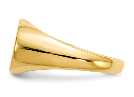14k Yellow Gold Rings Style RS249 - Classique Jewelry Inc.