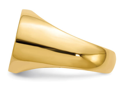 14k Yellow Gold Rings Style RS250 - Classique Jewelry Inc.
