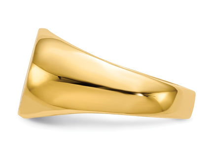 14k Yellow Gold Rings Style RS255 - Classique Jewelry Inc.