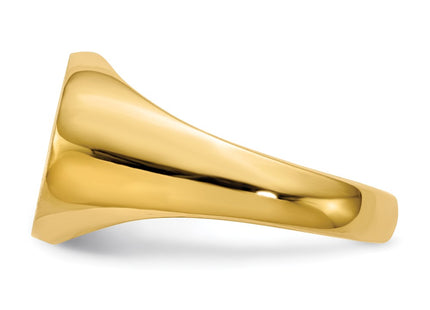14k Yellow Gold Rings Style RS256 - Classique Jewelry Inc.