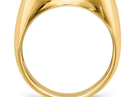 14k Yellow Gold Rings Style RS257 - Classique Jewelry Inc.