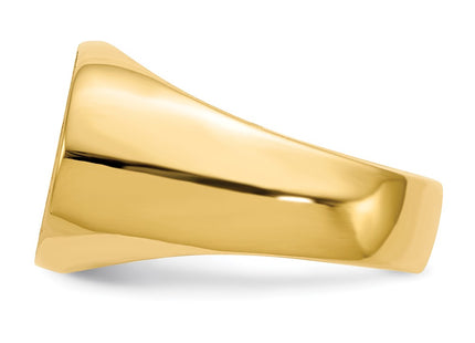 14k Yellow Gold Rings Style RS257 - Classique Jewelry Inc.