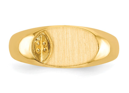 14k Yellow Gold Rings Style RS272 - Classique Jewelry Inc.