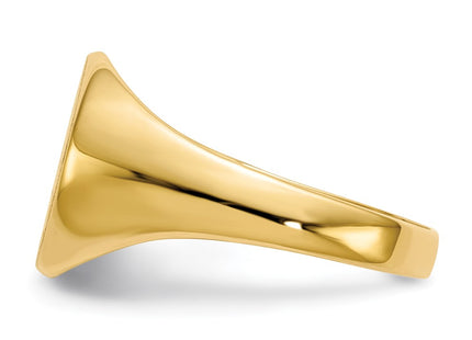 14k Yellow Gold Rings Style RS278 - Classique Jewelry Inc.