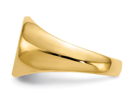 14k Yellow Gold Rings Style RS279 - Classique Jewelry Inc.