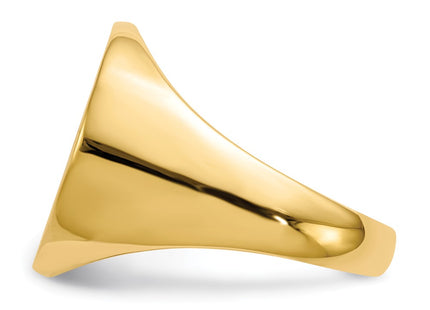 14k Yellow Gold Rings Style RS281 - Classique Jewelry Inc.