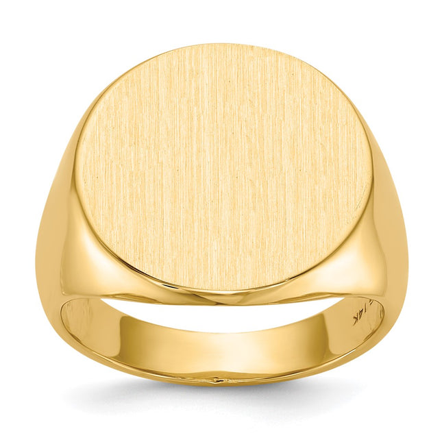 14k Yellow Gold Rings Style RS281 - Classique Jewelry Inc.
