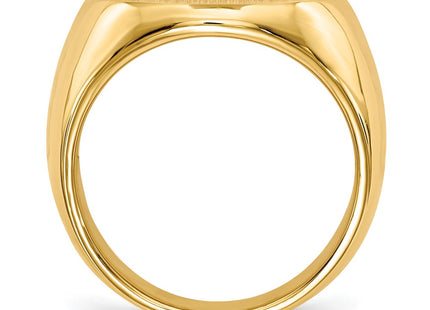 14k Yellow Gold Rings Style RS282 - Classique Jewelry Inc.