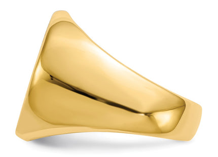 14k Yellow Gold Rings Style RS282 - Classique Jewelry Inc.