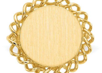 14k Yellow Gold Rings Style RS294 - Classique Jewelry Inc.