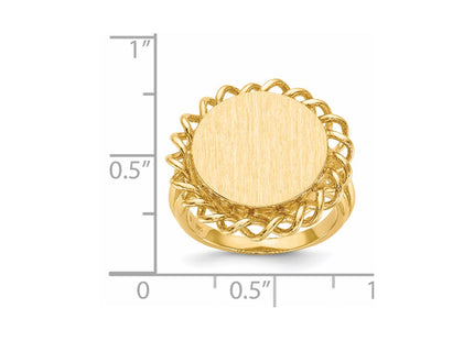 14k Yellow Gold Rings Style RS294 - Classique Jewelry Inc.