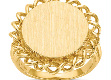 14k Yellow Gold Rings Style RS294 - Classique Jewelry Inc.