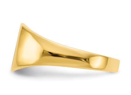 14k Yellow Gold Rings Style RS300 - Classique Jewelry Inc.