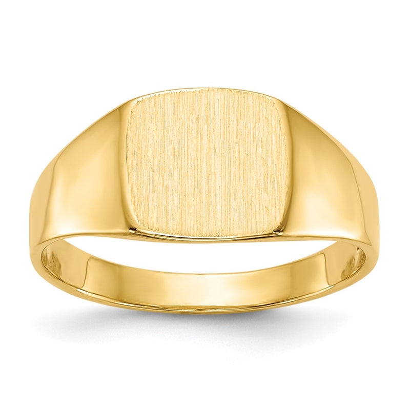 14K gold signet ring