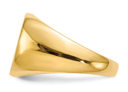 14k Yellow Gold Rings Style RS302 - Classique Jewelry Inc.