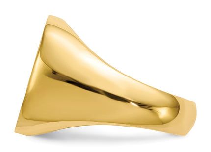 14k Yellow Gold Rings Style RS308 - Classique Jewelry Inc.
