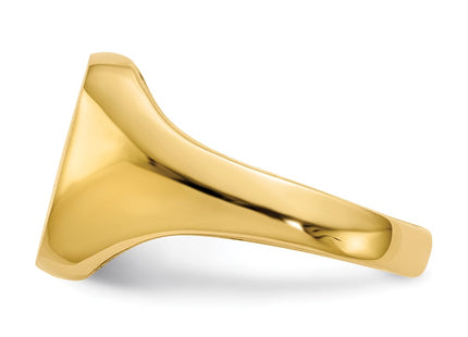 14k Yellow Gold Rings Style RS313 - Classique Jewelry Inc.