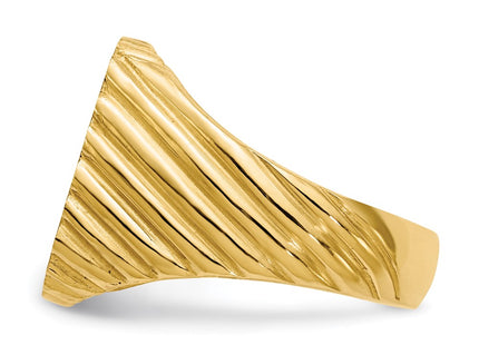 14k Yellow Gold Rings Style RS326 - Classique Jewelry Inc.