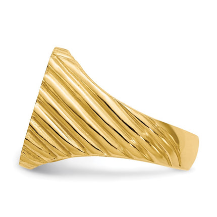 14k Yellow Gold Rings Style RS326 - Classique Jewelry Inc.