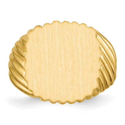 14k Yellow Gold Rings Style RS326 - Classique Jewelry Inc.