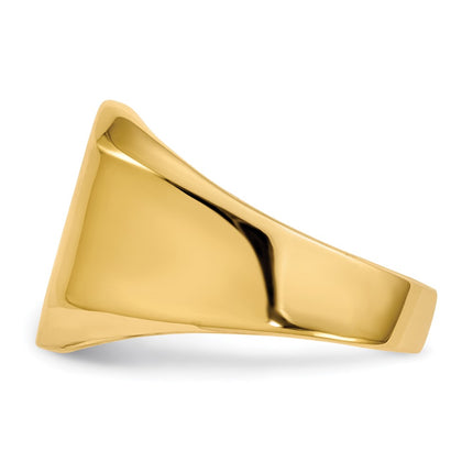 14k Yellow Gold Rings Style RS337 - Classique Jewelry Inc.