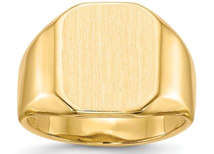 14k Yellow Gold Rings Style RS337 - Classique Jewelry Inc.