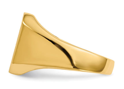 14k Yellow Gold Rings Style RS341 - Classique Jewelry Inc.