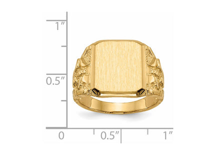 14k Yellow Gold Rings Style RS354 - Classique Jewelry Inc.