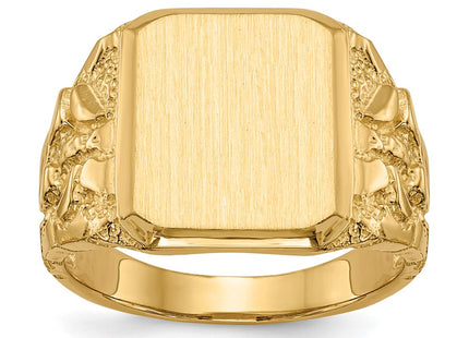 14k Yellow Gold Rings Style RS354 - Classique Jewelry Inc.