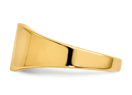 14k Yellow Gold Rings Style RS357 - Classique Jewelry Inc.