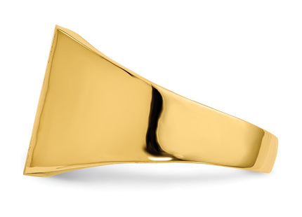 14k Yellow Gold Rings Style RS359 - Classique Jewelry Inc.