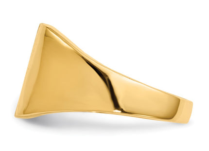14k Yellow Gold Rings Style RS364 - Classique Jewelry Inc.