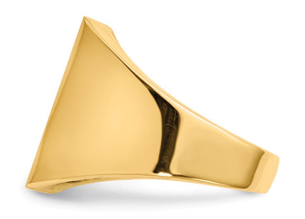14k Yellow Gold Rings Style RS366 - Classique Jewelry Inc.
