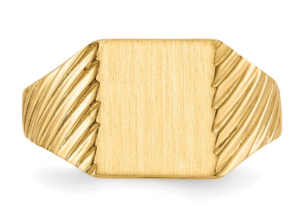 14k Yellow Gold Rings Style RS369 - Classique Jewelry Inc.