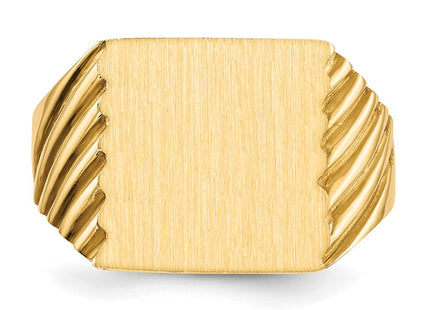 14k Yellow Gold Rings Style RS371 - Classique Jewelry Inc.