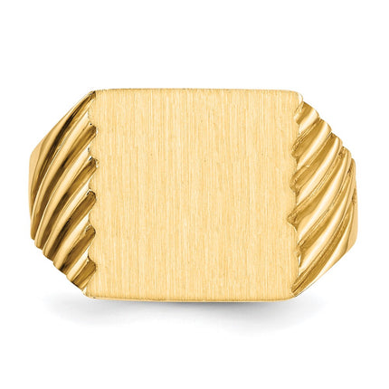 14k Yellow Gold Rings Style RS371 - Classique Jewelry Inc.