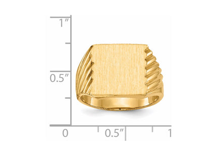 14k Yellow Gold Rings Style RS371 - Classique Jewelry Inc.