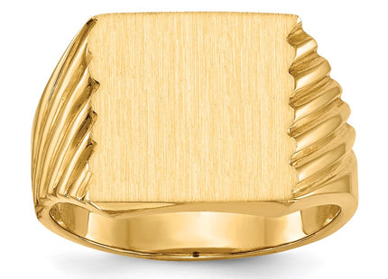 14k Yellow Gold Rings Style RS371 - Classique Jewelry Inc.