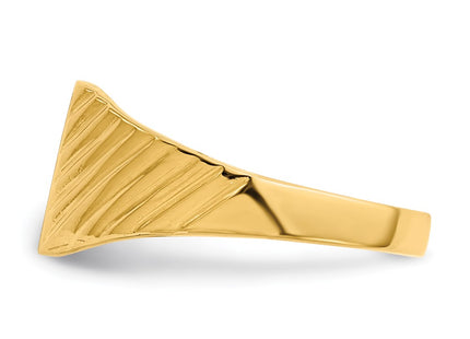 14k Yellow Gold Rings Style RS372 - Classique Jewelry Inc.