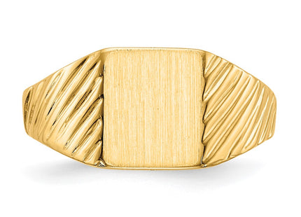 14k Yellow Gold Rings Style RS372 - Classique Jewelry Inc.