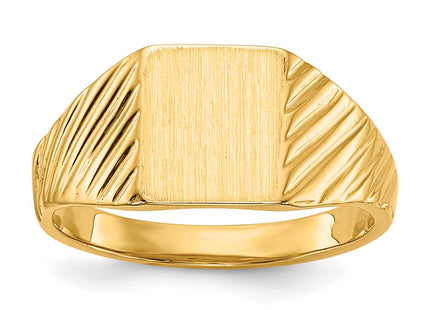 14k Yellow Gold Rings Style RS372 - Classique Jewelry Inc.