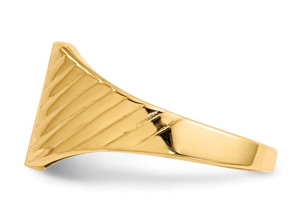 14k Yellow Gold Rings Style RS373 - Classique Jewelry Inc.