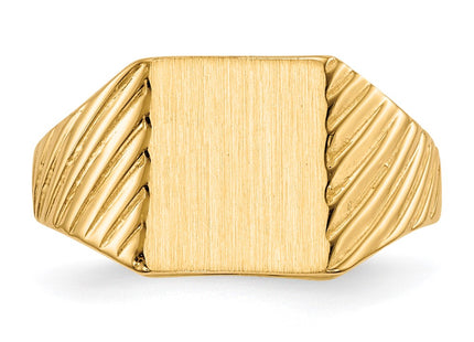 14k Yellow Gold Rings Style RS373 - Classique Jewelry Inc.