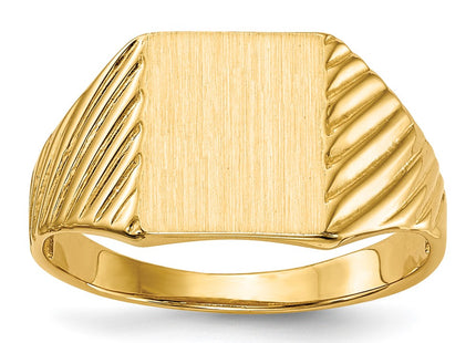 14k Yellow Gold Rings Style RS373 - Classique Jewelry Inc.