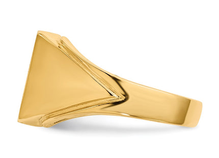 14k Yellow Gold Rings Style RS376 - Classique Jewelry Inc.