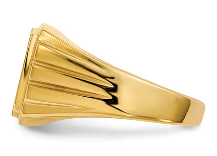 14k Yellow Gold Rings Style RS395 - Classique Jewelry Inc.