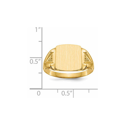14k Yellow Gold Rings Style RS396 - Classique Jewelry Inc.