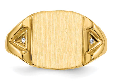 14k Yellow Gold Rings Style RS396A - Classique Jewelry Inc.