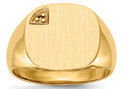 14k Yellow Gold Rings Style RS397 - Classique Jewelry Inc.