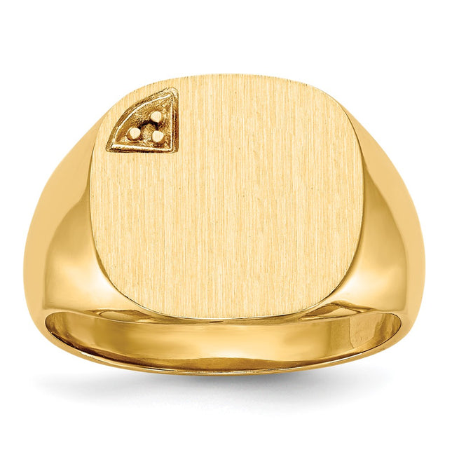 14k Yellow Gold Rings Style RS397 - Classique Jewelry Inc.